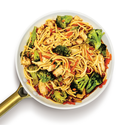 CHICKEN & VEGETABLE LO MEIN